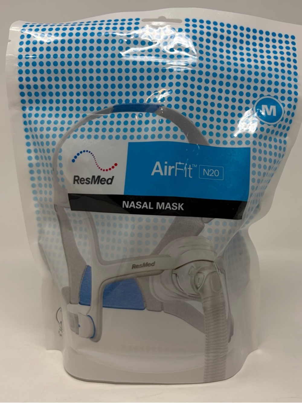 ResMed AirFit N20 Nasal Mask with Headgear Size M 63501
